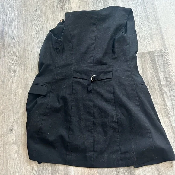 Moving SALE • Peppermayo • Black linen mini dress - Picture 5 of 6